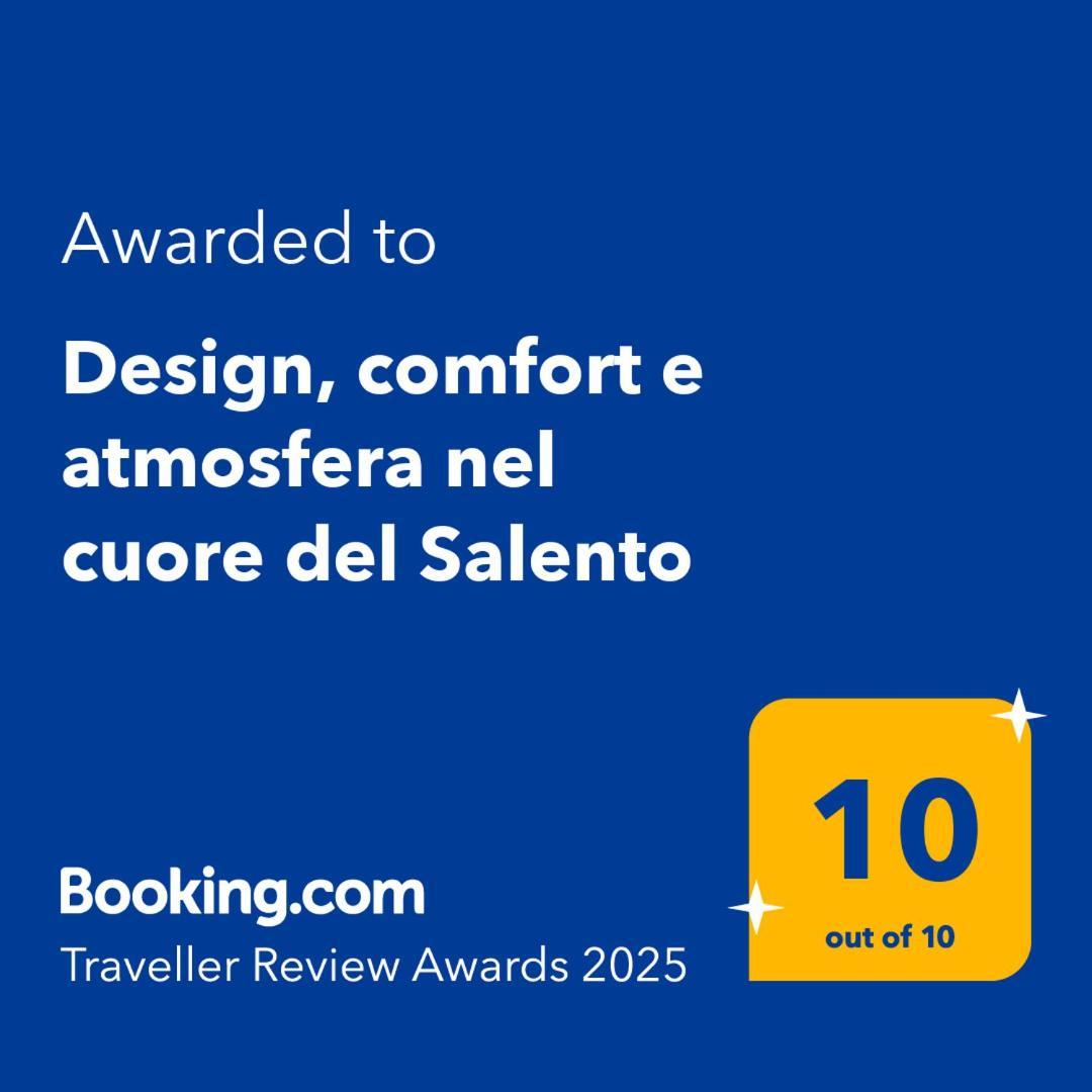 Design, Comfort E Atmosfera Nel Cuore Del Salento Martano Buitenkant foto